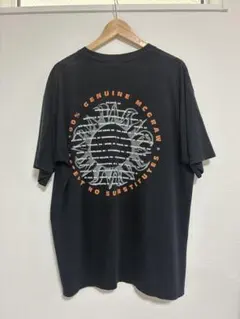【当時物】90s シングルステッチ XL 両面 ブラックフェード コピーライト有