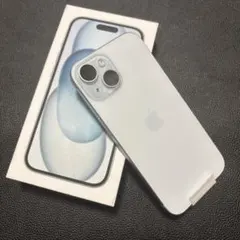 Apple iPhone 15 128GB ブルーバッテリー95% - メルカリ