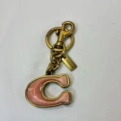 [極美品] COACH キーホルダー チャーム レア cマーク