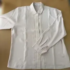 昭和レトロ Hana-no Blouse 長袖 ブラウス ピンクベージュ