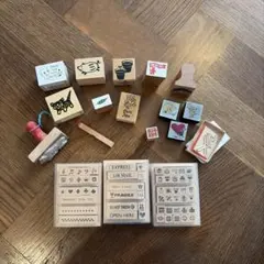 はんこ　スタンプセット　まとめ売り　手帳　カードに！