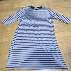 レディース　5分袖　ワンピース