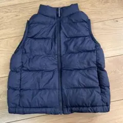 ユニクロ　UNIQLO KIDS ライトウォームパデットベスト　100cm