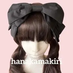 黒 フリル リボン ヘッドドレス ヘアクリップ ロリータ 量産型