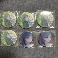 プロセカ　グリッター缶バッジ　グリ缶　日野森　雫