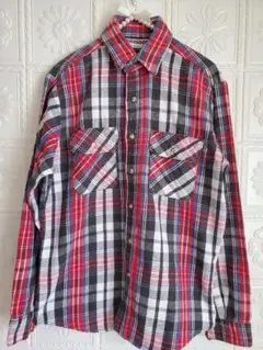 90s　McGregor マックレガー長袖ネルシャツ 15-M-15½