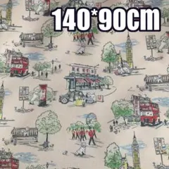 ロンドンストリート キャスキッドソン 生地　ハンドメイド シーチング