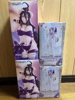 オーバーロード　アルベド　シャルティア　フィギュア　4個セット