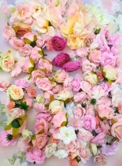 イ-1　造花　ハンドメイド　花材パーツ色々まとめ売り