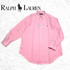 RALPH LAUREN ビックシルエットシャツ ピンク VINTAGE 大きめ
