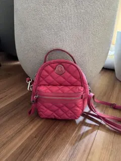 モンクレール ショルダーバッグ キルティング レディース ピンク 新品未使用 MONCLER - MONCLER（モンクレール）LEGERE TOTE SMALL キルティング