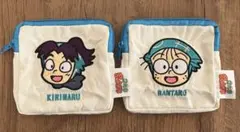 忍たま乱太郎　スクエアポーチ　乱太郎　きり丸