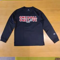 Champion ONE BALL ONE LOVE ロングスリーブ 140