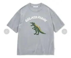 新品未使用ブルーLサイズエアモコプルオーバーダイナソー