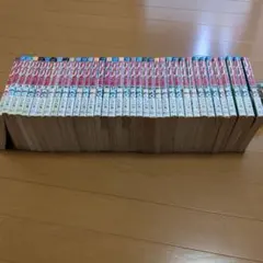 バリバリ伝説単行本全巻セットと最終回マガジン。おまけの下敷き(曲り