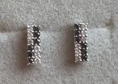 k10WGダイヤ ピアス