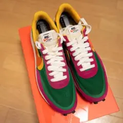 sacai × NIKE LDV WAFFLE PINE GREEN US12