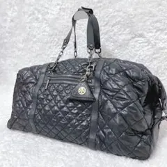 TORY BURCH トリーバーチ ボストンバッグ キルティング ブラックのサムネイル
