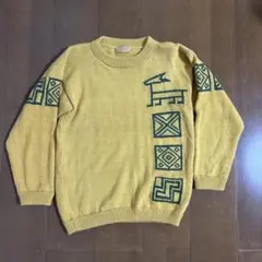 ニット　ペルー製　アルパカ100%
