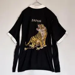 TAILOR TOYO SUKA SHIRT “ROARING TIGER” 黒のサムネイル