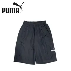 【美品】PUMA プーマ 00s ロゴ刺繍 ショートパンツ ナイロン ハーフP