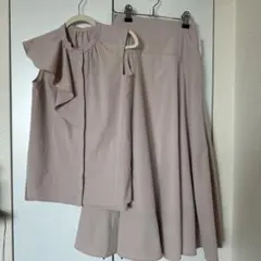 春夏キレイめ【アプワイザーリッシェ】ピンクセットアップ