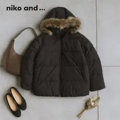 niko and... ダウンジャケット ST85CJ01TO ブラック M