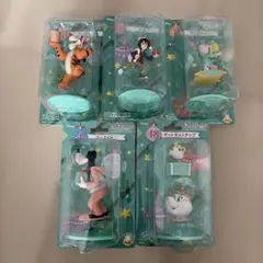 ディズニー クリスマスオーナメントくじ 5種セット