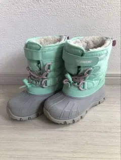 GT HAWKINS 子ども用スノーブーツ ミントグリーン　19cm