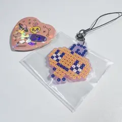 【めめっち2点セット】一番くじ たまごっち ラバーチャーム&ハート型缶バッジ