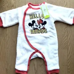 【新品】ディズニー ミッキー ミニー カバーオール 60〜70サイズ