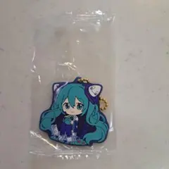 【初音ミク】スペシャルラバーマスコット　ダブルオーガンダム