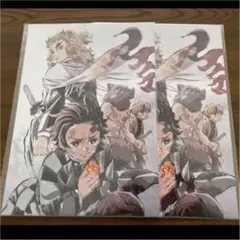 【鬼滅の刃】来場御礼 入場者 特典 第4弾 メモリアルボード2枚セット