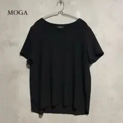 良品　モガ MOGA 大きいサイズ 13 半袖ブラウス ウォッシャブル シフォンのサムネイル