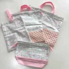 ハンドメイド 入園・入学３点セット &お弁当袋