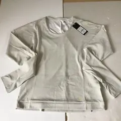 ハーフジップ 長袖カットソー