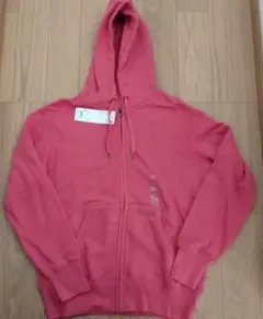 UNIQLO スウェットフルジップパーカー M 赤
