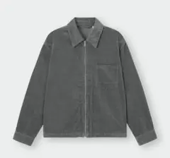 RATM様専用　GU コーデュロイ　ジップアップシャツ