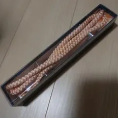 帯締め 丸組 薄橙色 箱なし