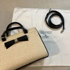 ケイト スペード　ショルダー　バッグ　リボン　ストラップ