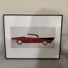 Andy Warhol《Car》1959 ポスター MoMA販売 額装 ブラック