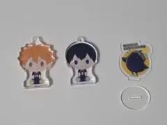 ハイキュー 日向 影山 アクリルブロック 一番くじ おまけ付き