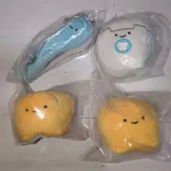 Qualia にっこりーノ ハミガキのぬいぐるみ2 4種 ガチャのサムネイル