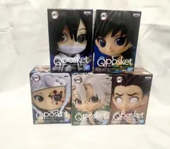 鬼滅の刃　qposket petit 未開封　セット　フィギュア　プライズ　伊黒