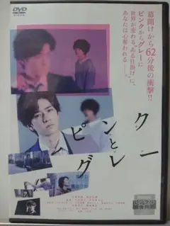 ピンクとグレー DVD/中島裕翔 菅田将暉 夏帆 柳楽優弥 岸井ゆきの (美品)