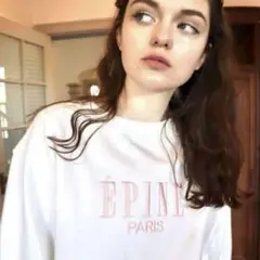 EPINE PARIS ロゴスウェット ホワイト