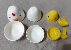 にわとり親子の計量カップセットのサムネイル