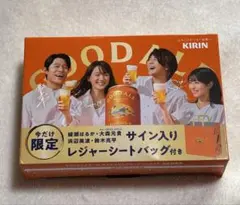 KIRIN グッドエール サイン入りレジャーシートバッグ ミセスグリーンアップル