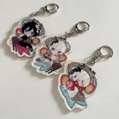 まふまふ　アクリルキーホルダー3点