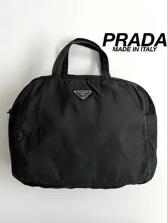 PRADA TESSUTO NYLON LOGO TOTE HAND BAG